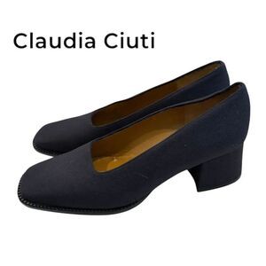 Claudia Ciuti Luxury Designer Women's Navy Pumps 7.5